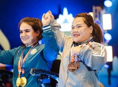 กมลพรรณ จอมพลังสาวไทย เหมา 4 ทองแดง ยกลูกเหล็กคนพิการนานาชาติ