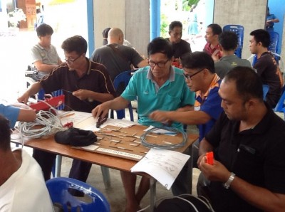 พัฒนาฝีมือพะเยาลุยสอนมาตรฐานช่างไฟฟ้าผู้พิการ