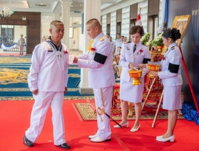 ผบ.ทร.เป็นประธานในพิธีประดับยศให้แก่ทหารผ่านศึกพิการทุพพลภาพจากการปฏิบัติหน้าที่