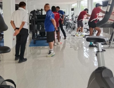 ดร.กิตติพงษ์ โพธิมู” เดินทางเยี่ยมและให้กำลังใจ นักกีฬากรีฑาคนพิการทางสมองทีมชาติไทย ก่อนลุยศึกเอเชียนพาราเกมส์ ปลายปีนี้