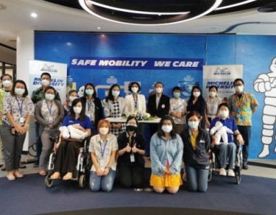 มิชลิน จับมือ มูลนิธิเมาไม่ขับ สนับสนุนการจ้างงานและประกอบอาชีพ ของผู้พิการจากอุบัติเหตุทางถนน