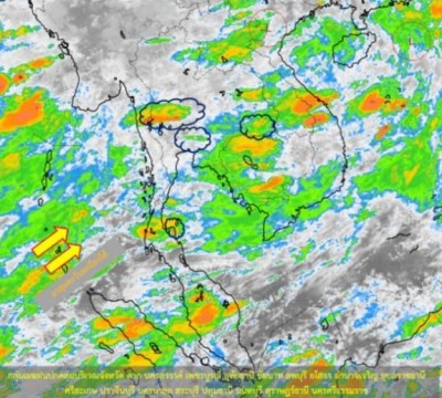ไทยมีฝนฟ้าคะนองเพิ่มขึ้น กทม.60%ตกหนักบางแห่ง