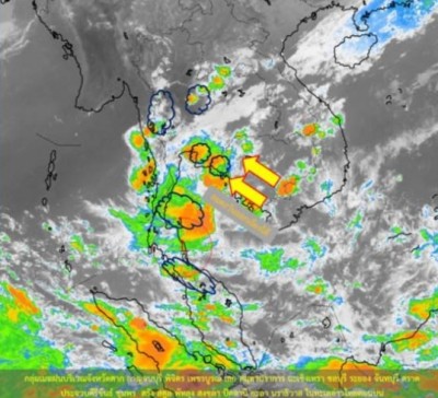 ใต้ฝนหนักหลายพื้นที่ ไทยตอนบนฟ้าคะนองลมกระโชก