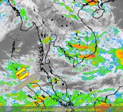 ทั่วไทยปริมาณฝนตกลดลง กทม.ฝนฟ้าคะนองบ่ายถึงค่ำ
