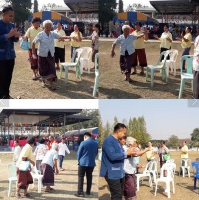 นายอำเภอวังสะพุง จ.เลย เปิดกิจกรรมทอดผ้าป่าเพื่อหาทุนสงเคราะห์คนพิการและผู้สูงอายุ ตำบลผาบิ้ง ประจำปี 2562