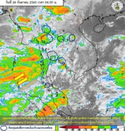 ความกดอากาศต่ำ-มรสุมปกคลุม เช็คจว.ใน5ภาคฝนถล่ม