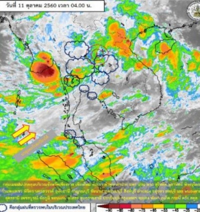 เตือน'กทม.-อีสาน-ใต้-ตอ.' ฝนถล่มลมกระโชกแรง