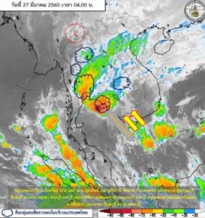 "พายุฤดูร้อน"จ้องเล่นงาน 4ภาคฝนถล่ม-ลมกระโชก
