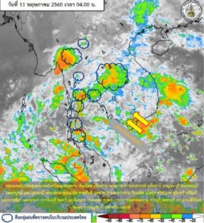 เตือนภาคใต้ฝนตกหนัก กทม.-นนท์ฟ้าคะนองร้อยละ 40