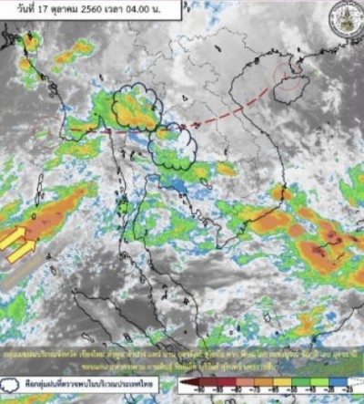 'กทม.-เหนือ-อีสาน-ตอ.' มรสุมผ่านฝนถล่ม-คลื่นลมแรง