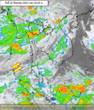 ฝนชุ่มฉ่ำทั่วปท.ตก60-70% กทม.-เหนือ-อีสานโดนหนัก