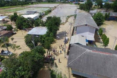 ขาณุวรลักษบุรีอ่วมหนัก น้ำป่าทะลักท่วมบ้าน-ไร่นา