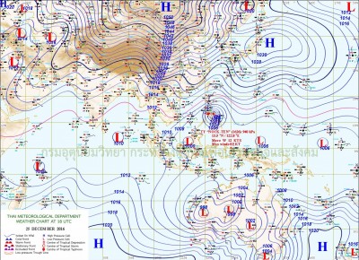 เหนืออากาศเย็นหมอกหนา ทุกภาคเย็นลง-ใต้ฝนลดน้อย