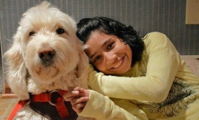 เอธลีน่า ฟราย เด็กหญิงวัย 13 ปี จากรัฐมิชิแกน ศาลสหรัฐชี้ขาด เด็กหญิงพิการนำสุนัขเข้าห้องเรียนได้