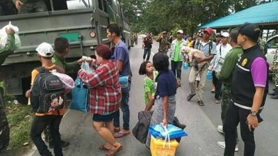 อ.สิชลอพยพวุ่น! ชาวบ้าน2,000คนไปอยู่ที่ปลอดภัย